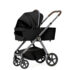 Carucior pentru copii 2 in 1 Dada Prams Flux Black tiny tots bebe magazin copii cluj 2