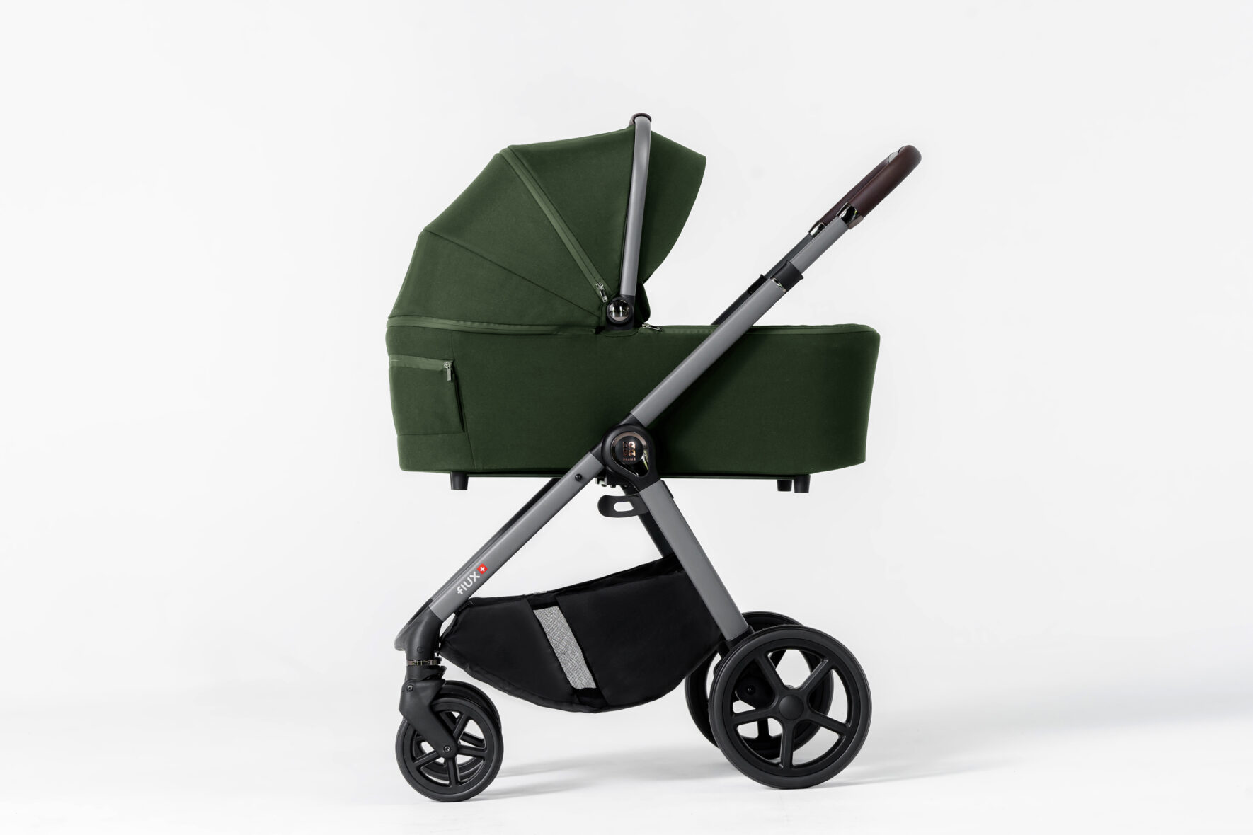 Carucior pentru copii 2 in 1 Dada Prams Flux Green tiny tots bebe magazin copii cluj (4)