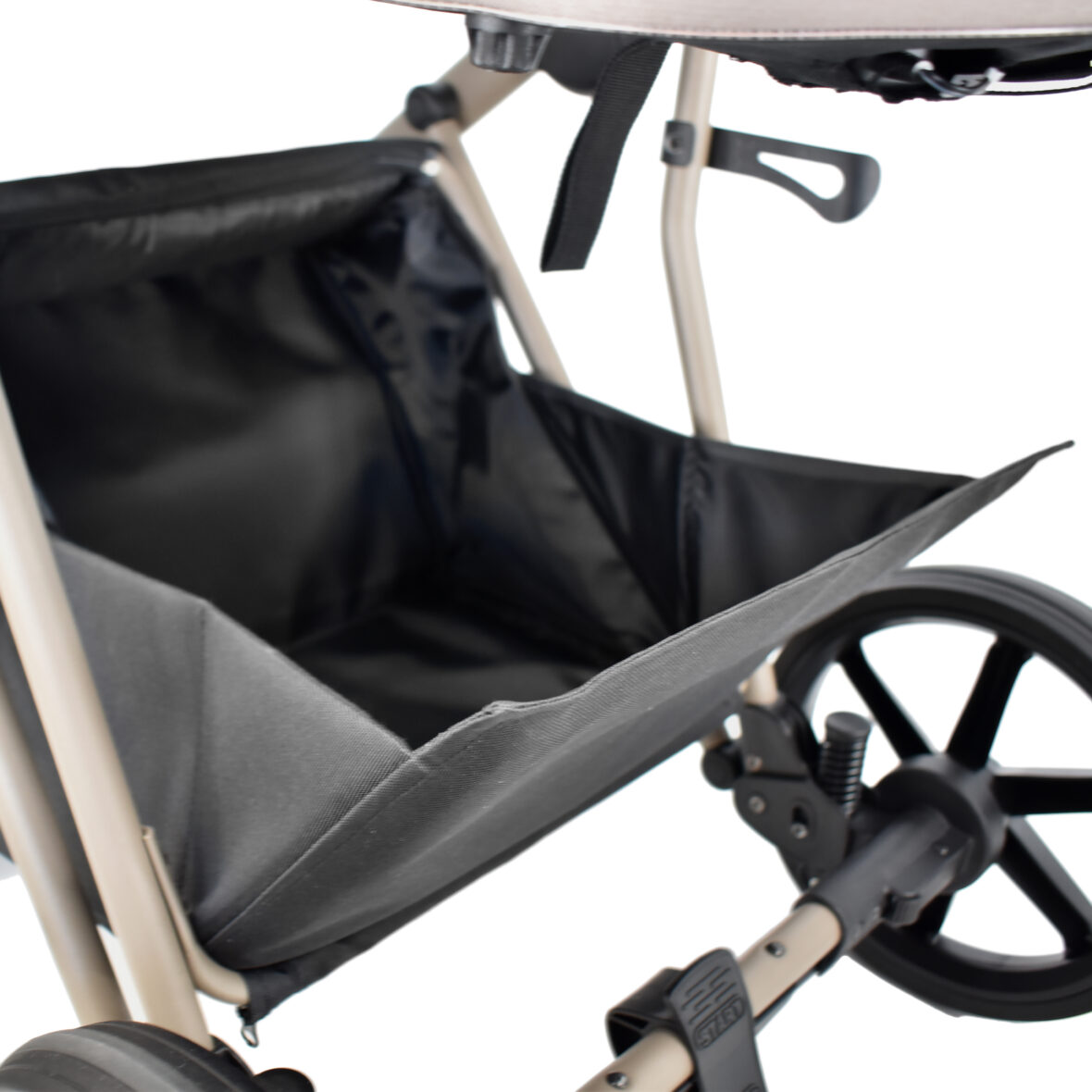 Cărucior pentru copii 2 in 1 iBebe Next2 Beige tiny tots bebe magazin copii cluj (8)