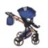 Carucior 2 in 1 Junama Diamond Fluo Line 01 Blue GoldRose Modul Sport reversibil Junama Romania 4