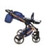 Carucior 2 in 1 Junama Diamond Fluo Line 01 Blue GoldRose Modul Sport reversibil Junama Romania 5