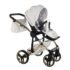 Carucior 3 in 1 Junama Diamond Enzo 02 White Gold Modul Sport 3