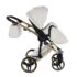 Carucior 3 in 1 Junama Diamond Enzo 02 White Gold Modul Sport 4