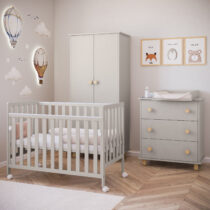 Set mobilier camera bebelusului 5 piese Bambi Cashmere