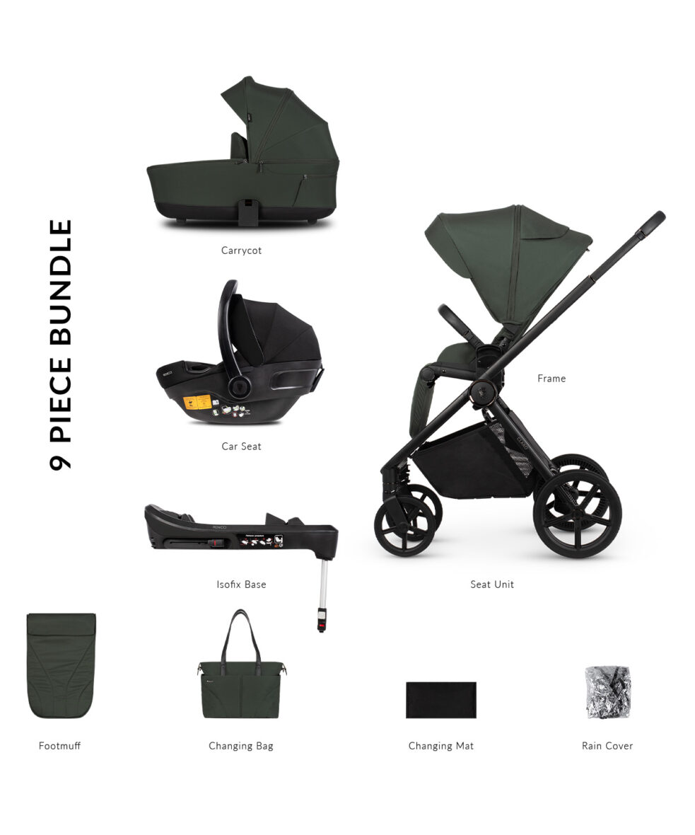 Carucior pentru copii 2 in 1 Venicci Claro Forest tiny tots bebe magazin copii cluj (14)