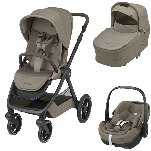 Carucior 3 in 1 Maxi-Cosi Oxford Truffle 53 Carucior 3 in 1 Maxi-Cosi Oxford Truffle