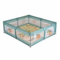 Tarc de joaca copii Gamezone XL, 150x200 cm Mint