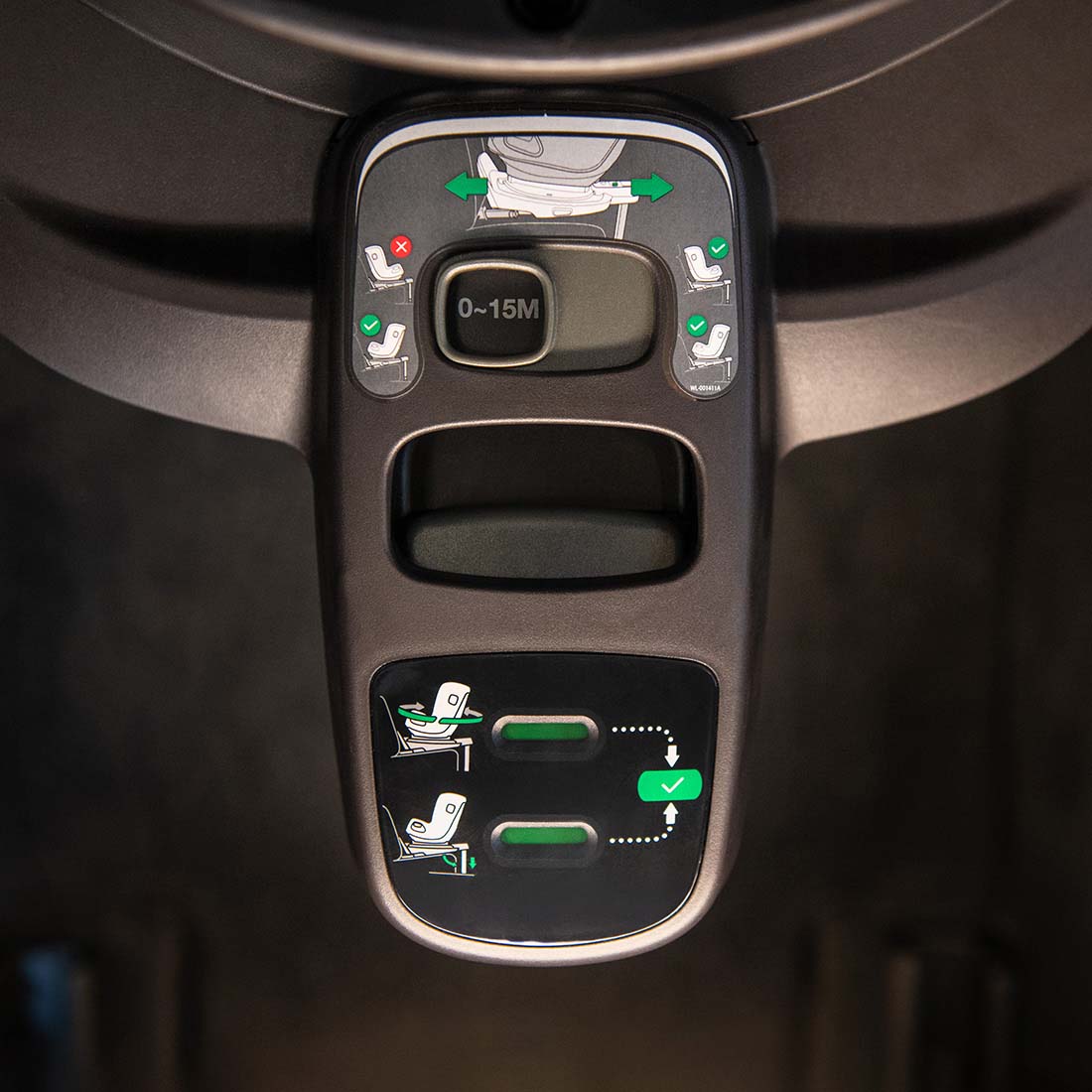 Baza isofix rotativa Nuna Curv tiny tots bebe magazin copii cluj (4)