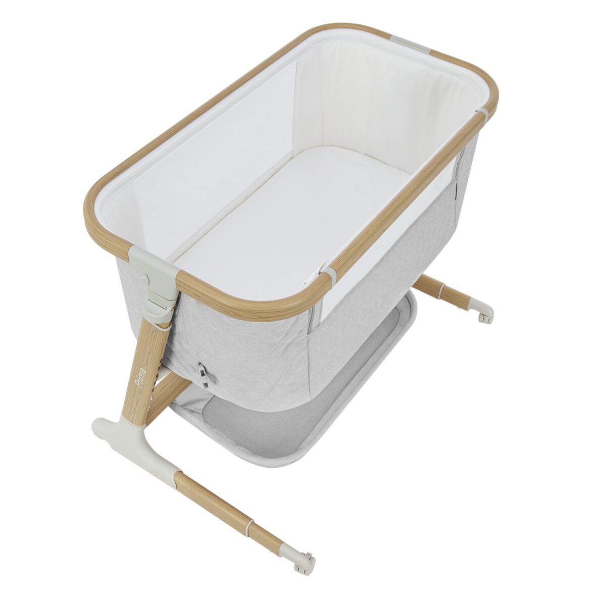 Patut electric co-sleeping Prima Cloud Grey tiny tots bebe magazin copii cluj (1)