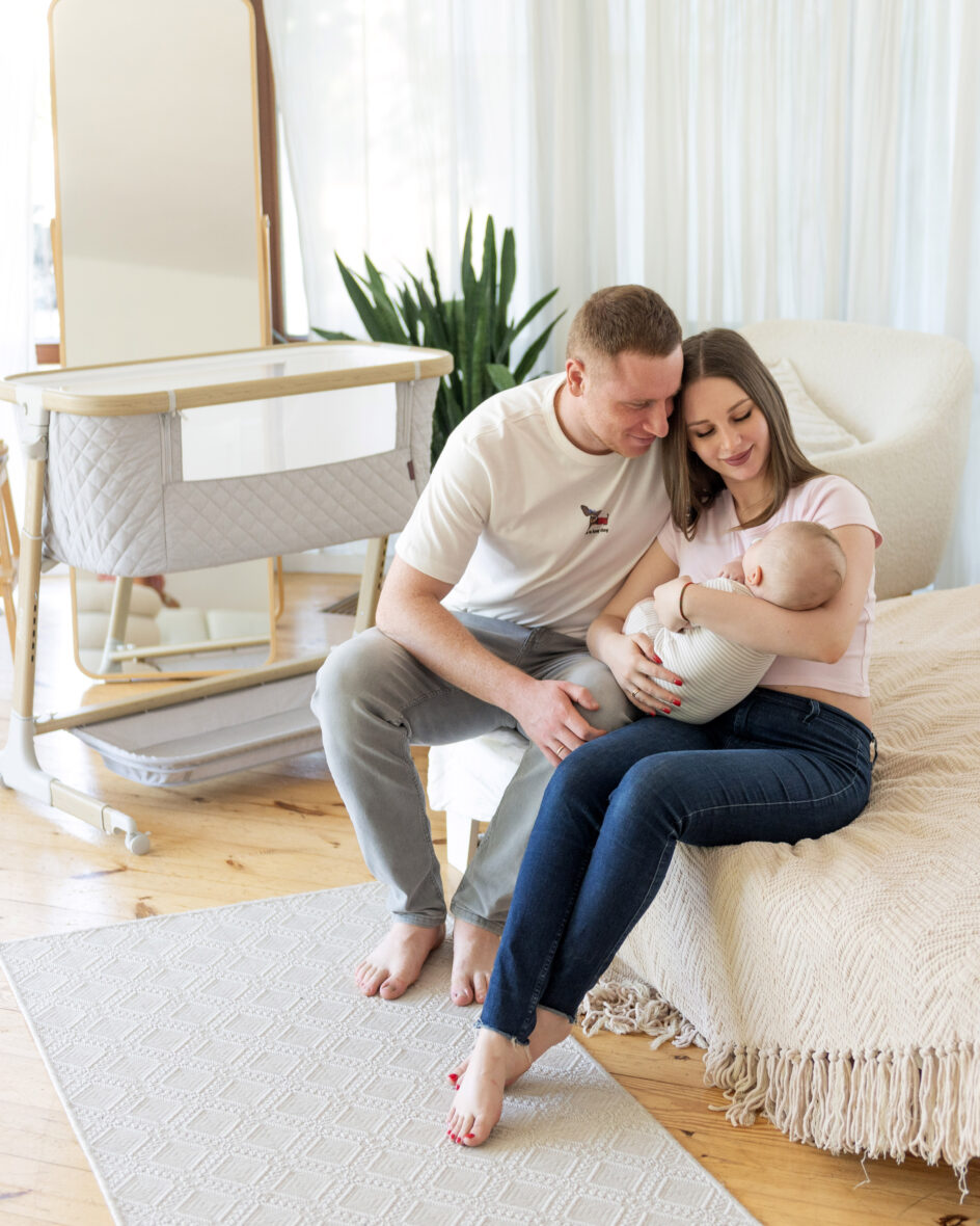 Patut electric co-sleeping Prima Honey Beige tiny tots bebe magazin copii cluj (7)