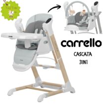 Scaun de masa 3 in 1 Cascata Ash Grey Wooden