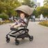Carucior sport ultracompact Carrello Evo Beige tiny tots bebe magazin carucioare copii cluj 1