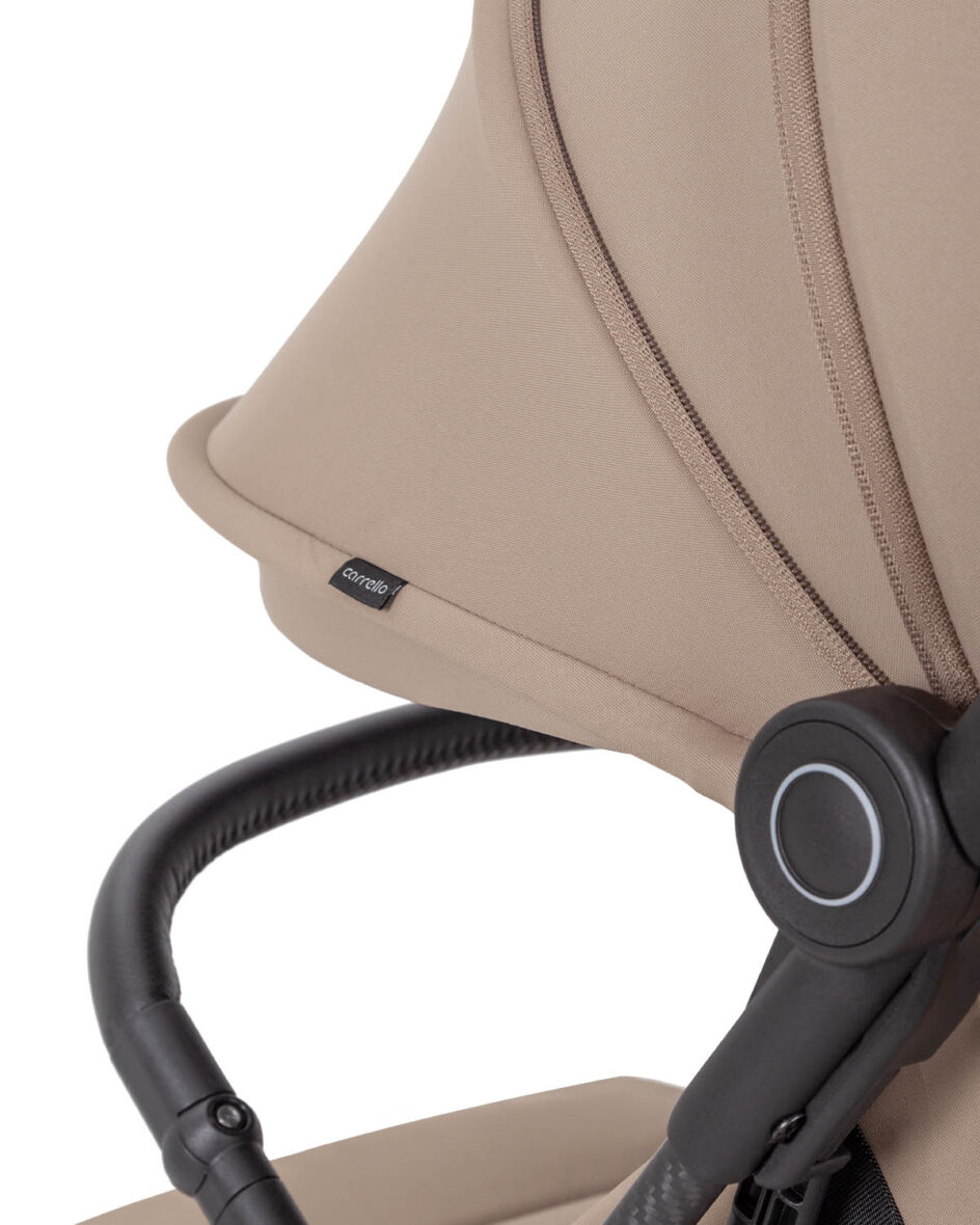 Carucior sport ultracompact Carrello Evo Beige tiny tots bebe magazin carucioare copii cluj (12)