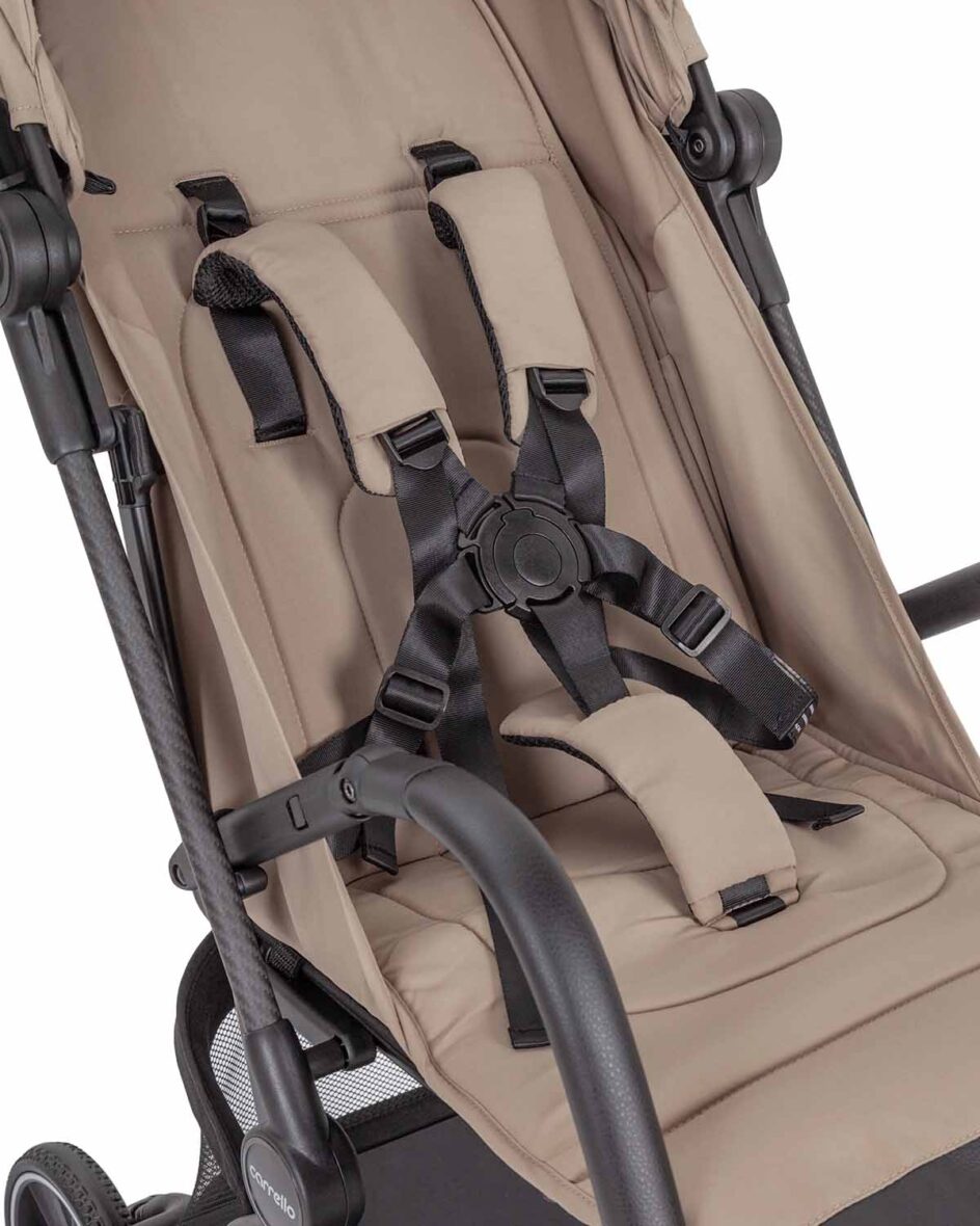Carucior sport ultracompact Carrello Evo Beige tiny tots bebe magazin carucioare copii cluj (6)