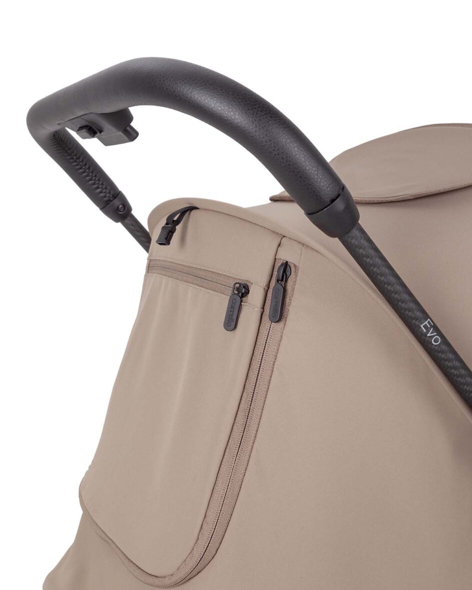 Carucior sport ultracompact Carrello Evo Beige tiny tots bebe magazin carucioare copii cluj (9)