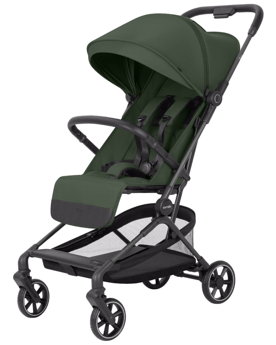 Carucior sport ultracompact Carrello Evo Chateau Green tiny tots bebe magazin carucioare copii cluj (6)