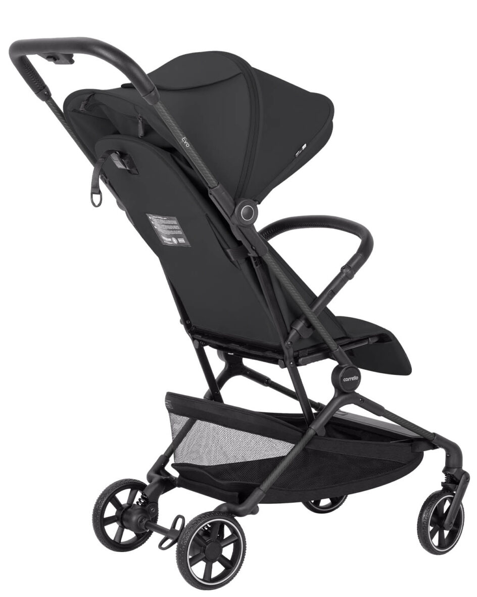 Carucior sport ultracompact Carrello Evo Inkstone Black tiny tots bebe magazin carucioare copii cluj (1)