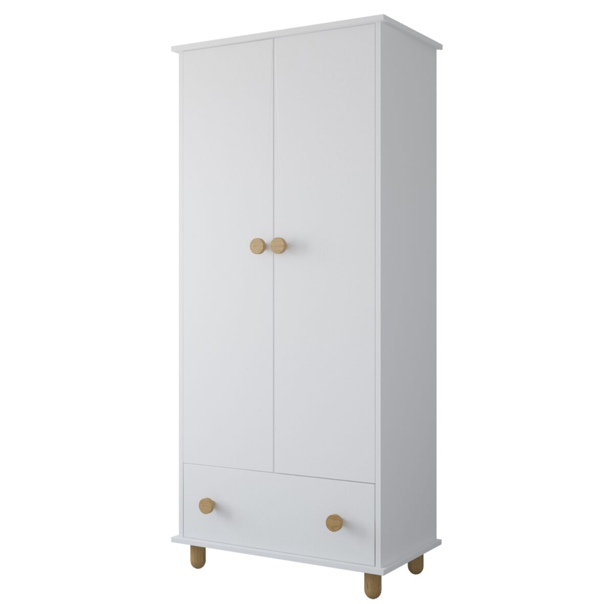 Dulap pentru copii Bambi White tiny tots bebe magazin mobilier copii cluj (1)