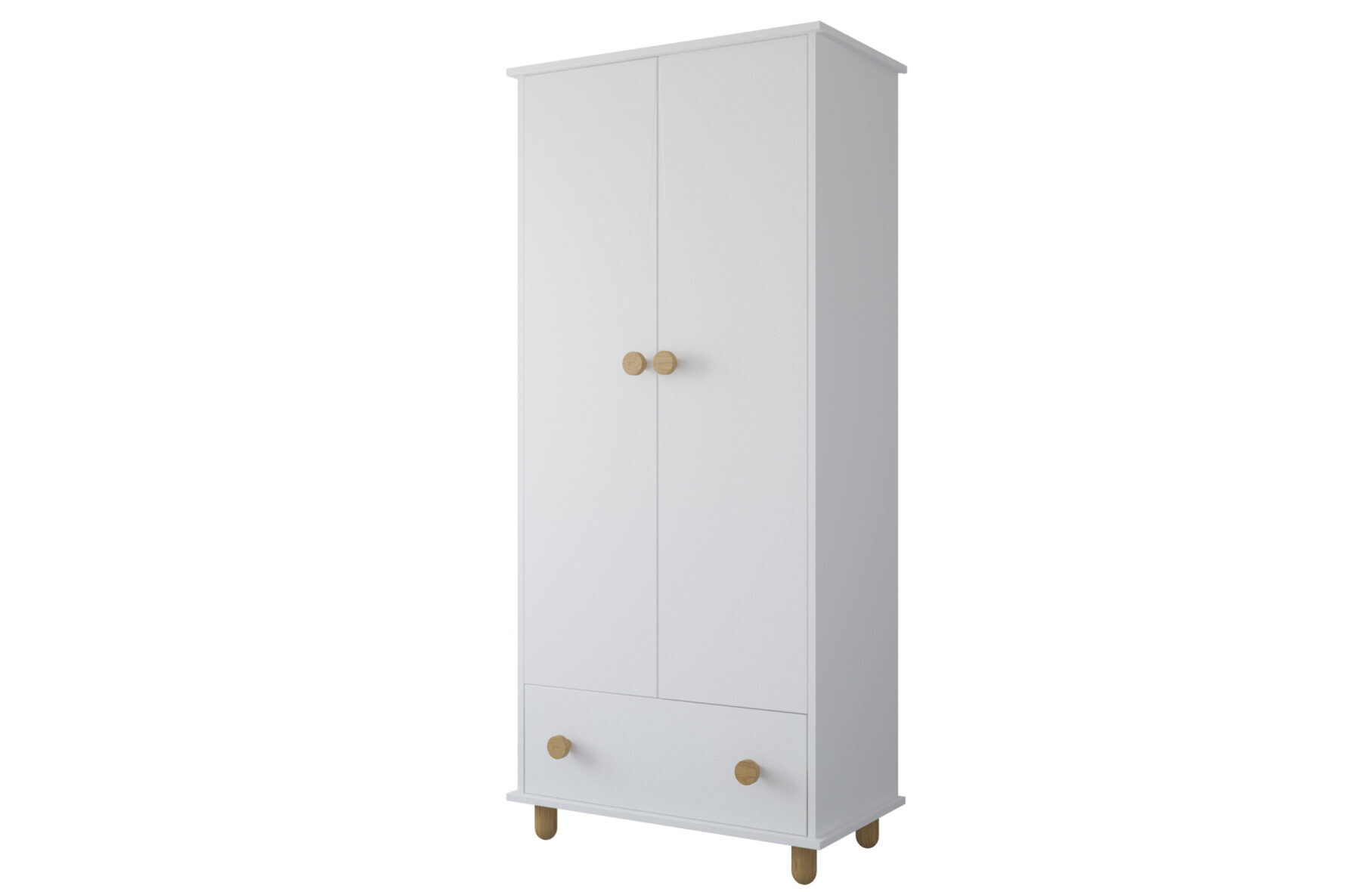 Dulap pentru copii Bambi White tiny tots bebe magazin mobilier copii cluj (2)