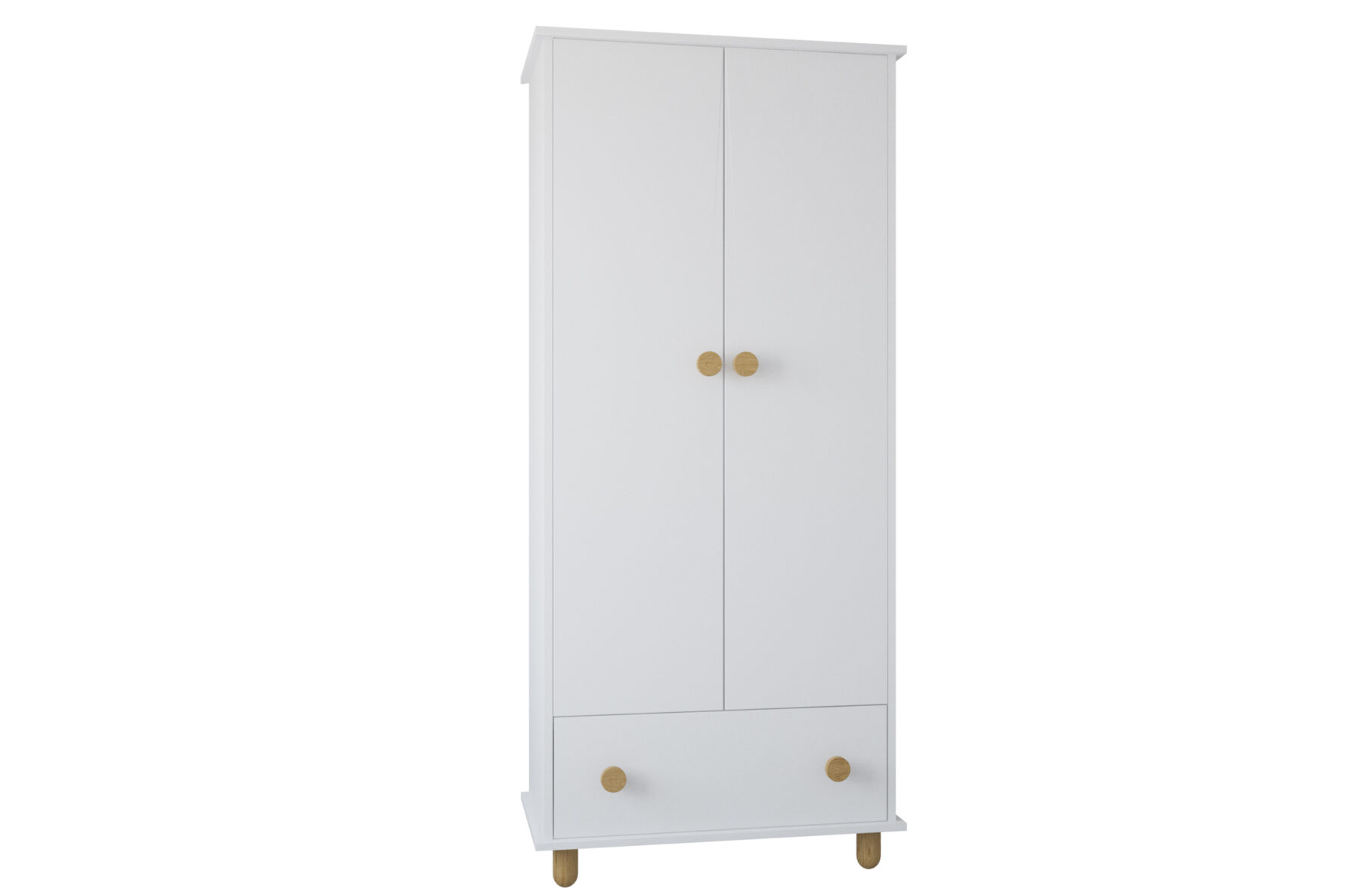 Dulap pentru copii Bambi White tiny tots bebe magazin mobilier copii cluj (4)
