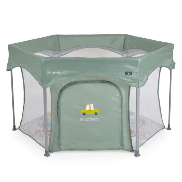 Tarc de joaca hexagonal Playbox Green - Tiny Tots Bebe