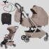 Carucior 2 in 1 Carrello Magia Spice Beige