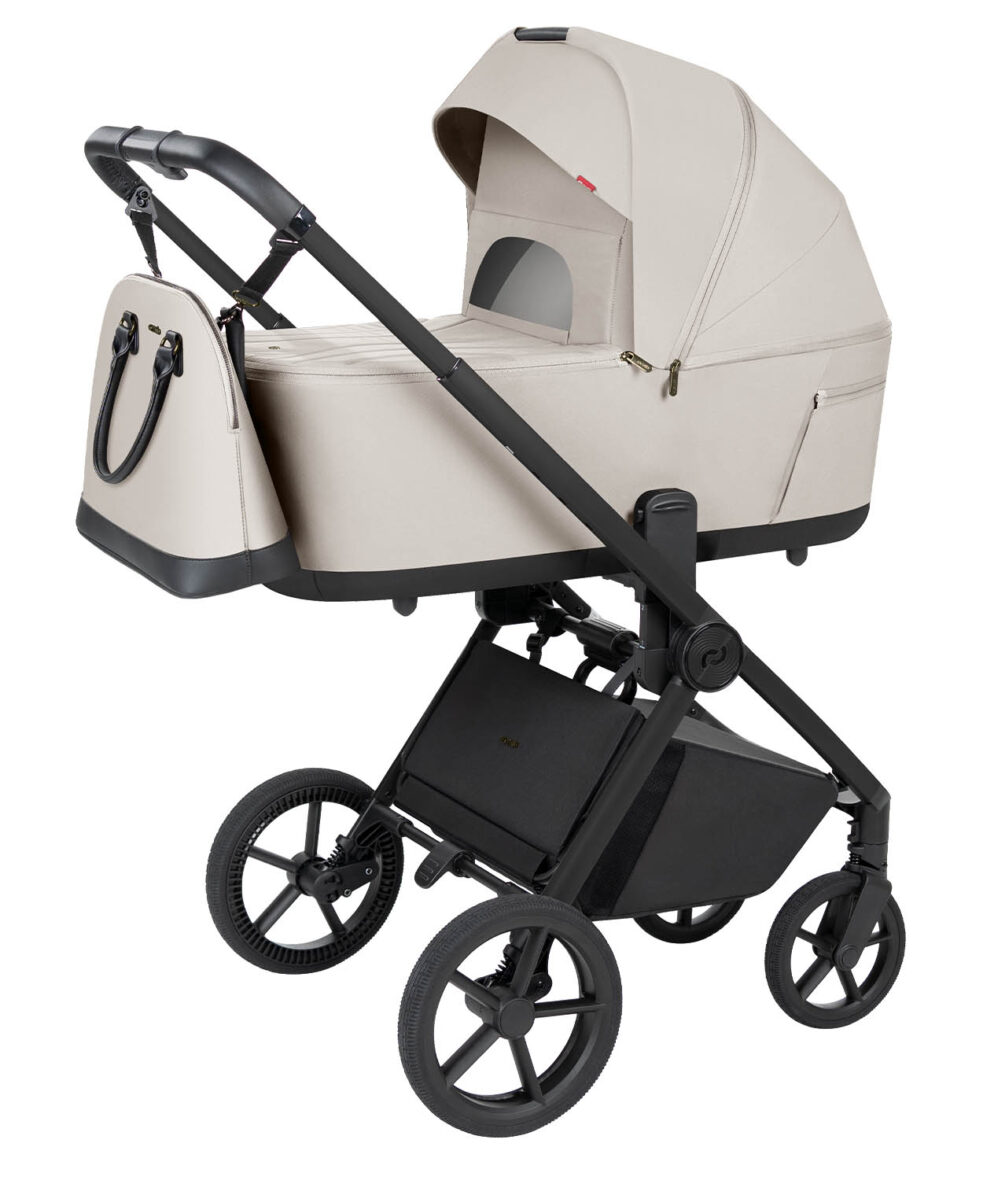 Cărucior 2 în 1 Carrello Ultra F Milk Grey tiny tots bebe magazin carucioare copii cluj importator official carrello romania (2)