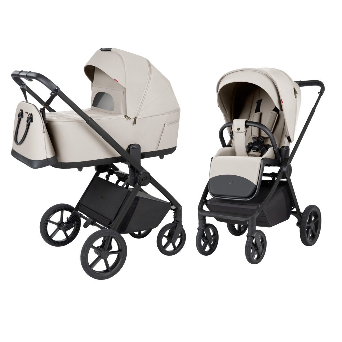 Cărucior 2 în 1 Carrello Ultra F Milk Grey