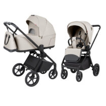 Cărucior 2 în 1 Carrello Ultra F Milk Grey