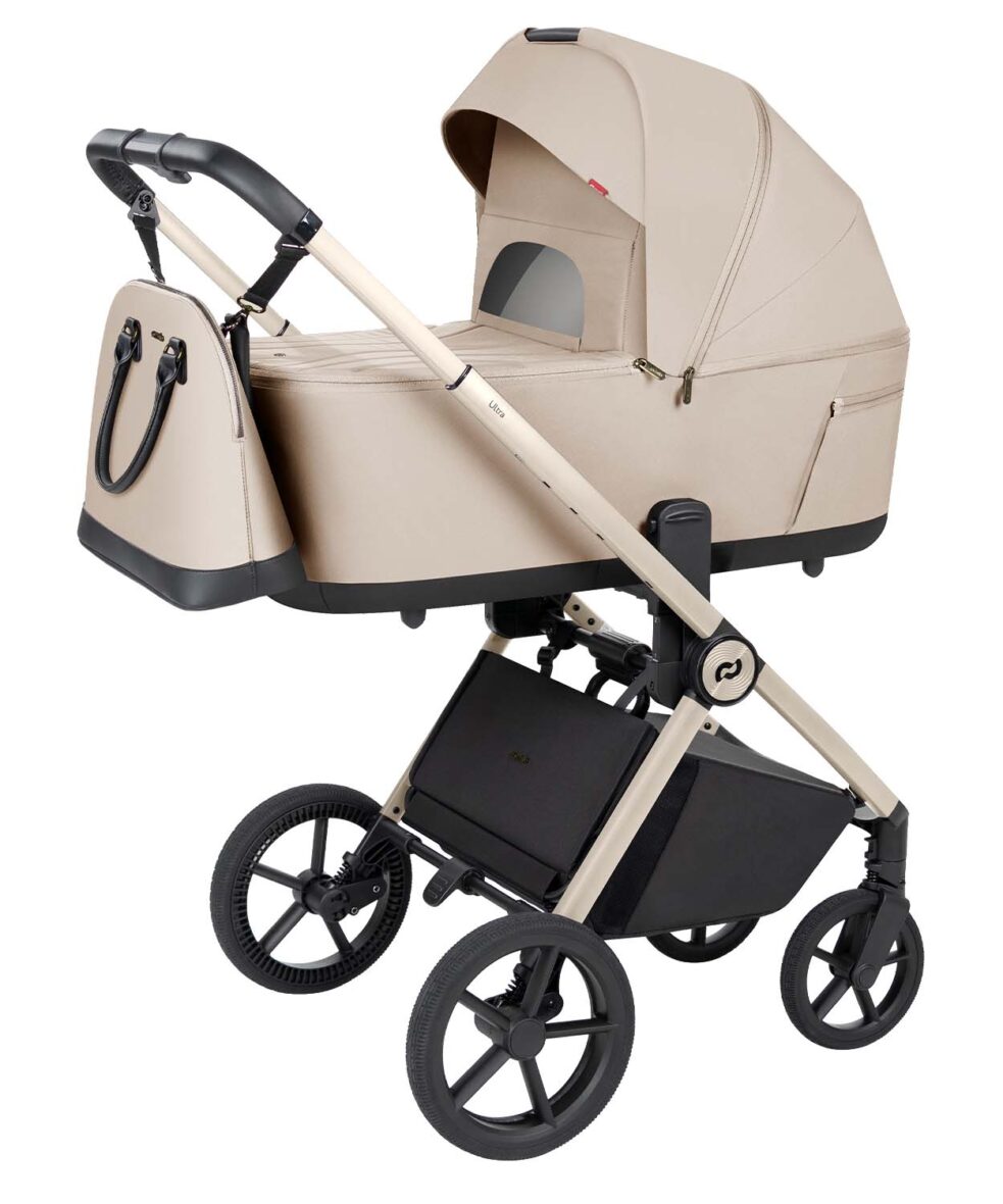 Cărucior 2 în 1 Carrello Ultra F Polar Beige tiny tots bebe magazin carucioare copii cluj importator official carrello romania (2)