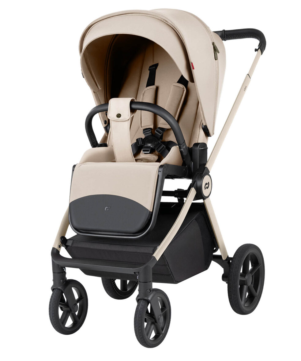 Cărucior 2 în 1 Carrello Ultra F Polar Beige tiny tots bebe magazin carucioare copii cluj importator official carrello romania (3)