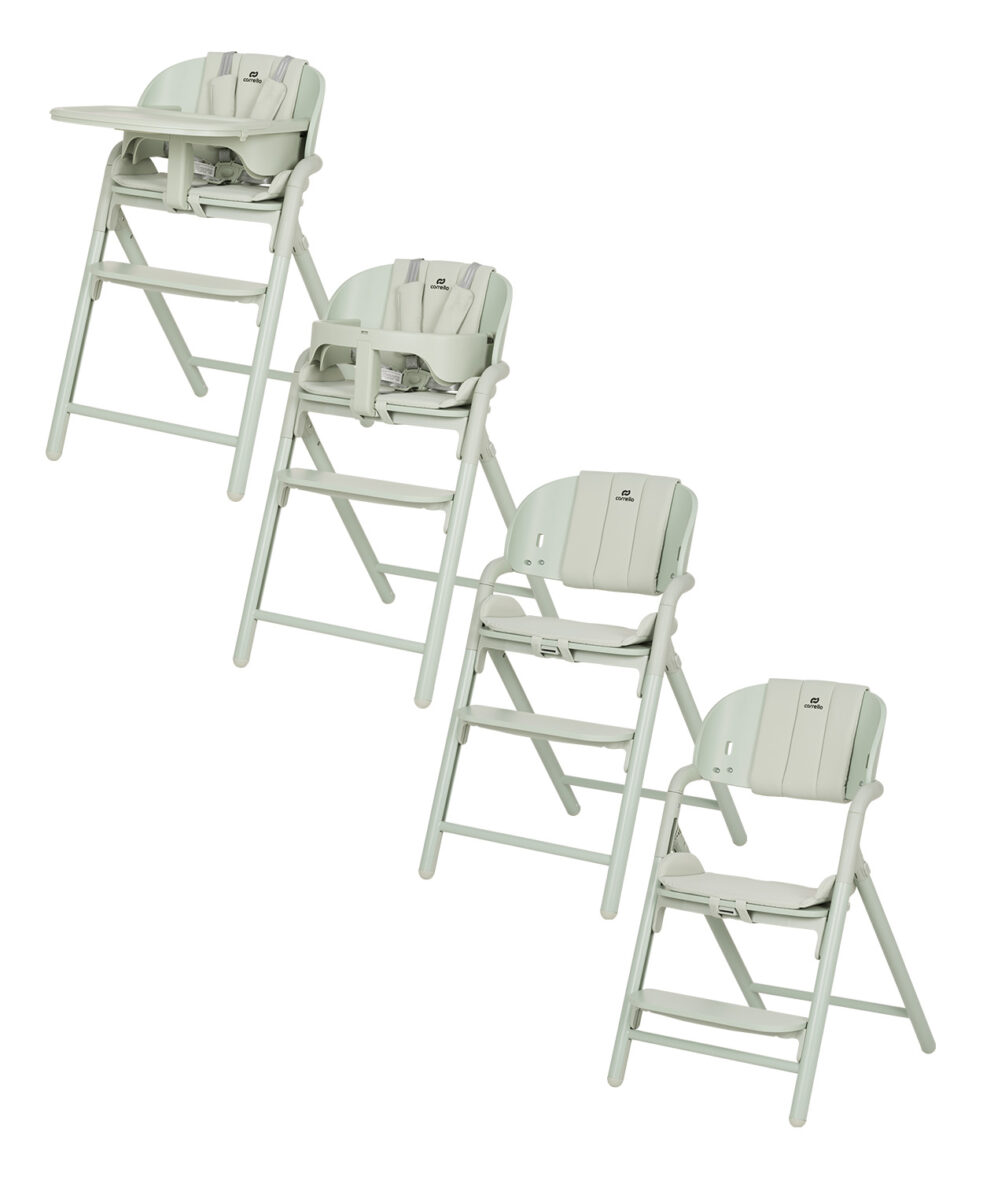 Scaun de masa 3 in 1 Carrello Tenero Green tiny tots bebe magazin copii cluj importator official carrello romania (10)
