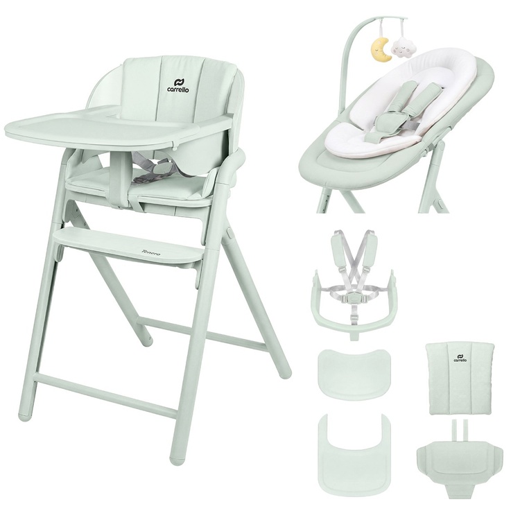 Scaun de masa 3 in 1 Carrello Tenero Green 12 Scaun de masa 3 in 1 Carrello Tenero Green
