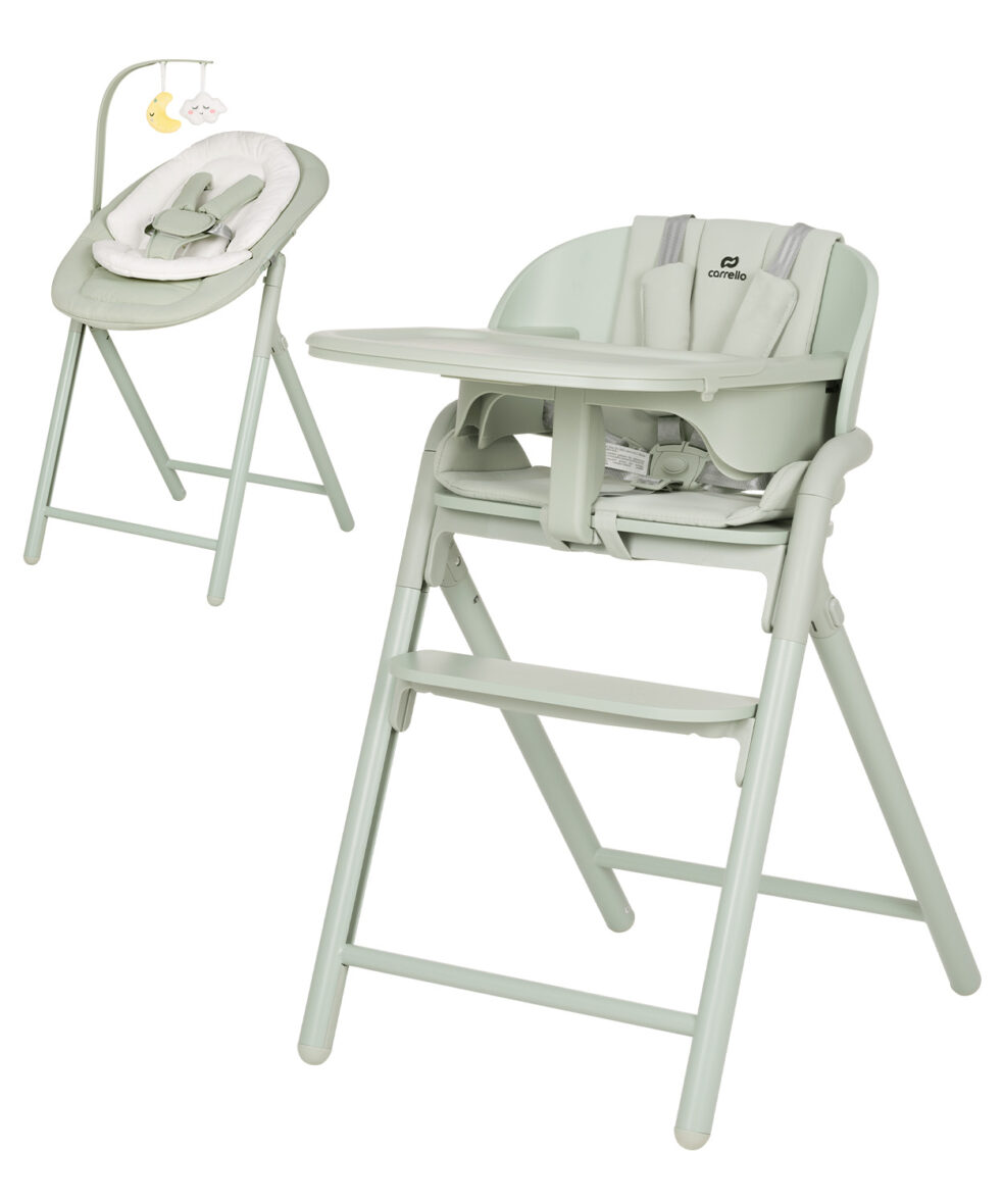 Scaun de masa 3 in 1 Carrello Tenero Green tiny tots bebe magazin copii cluj importator official carrello romania (9)