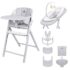 Scaun de masa 3 in 1 Carrello Tenero Grey 1 Scaun de masa 3 in 1 Carrello Tenero Grey tiny tots bebe magazin copii cluj importator official carrello romania