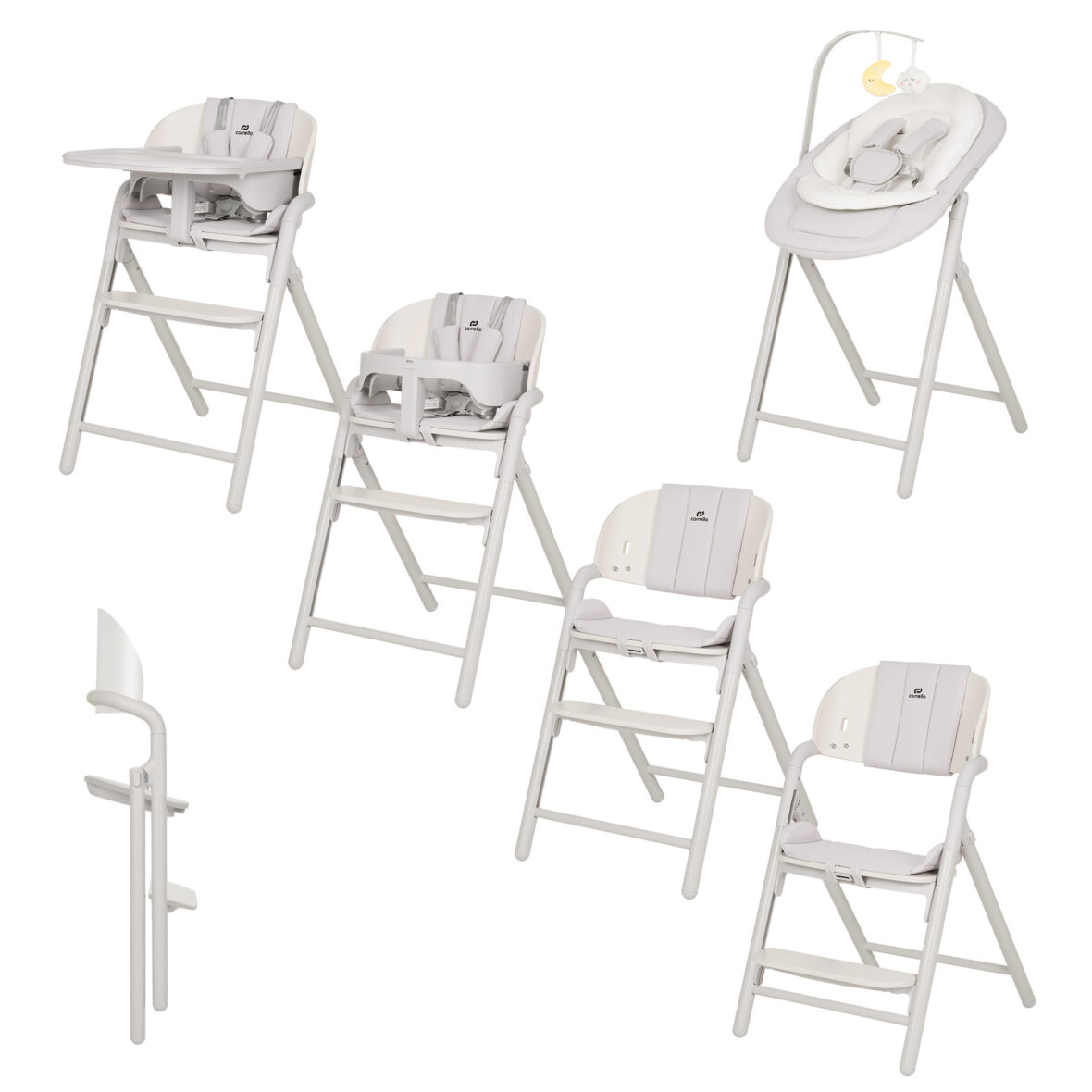 Scaun de masa 3 in 1 Carrello Tenero Grey tiny tots bebe magazin copii cluj importator official carrello romania (9)