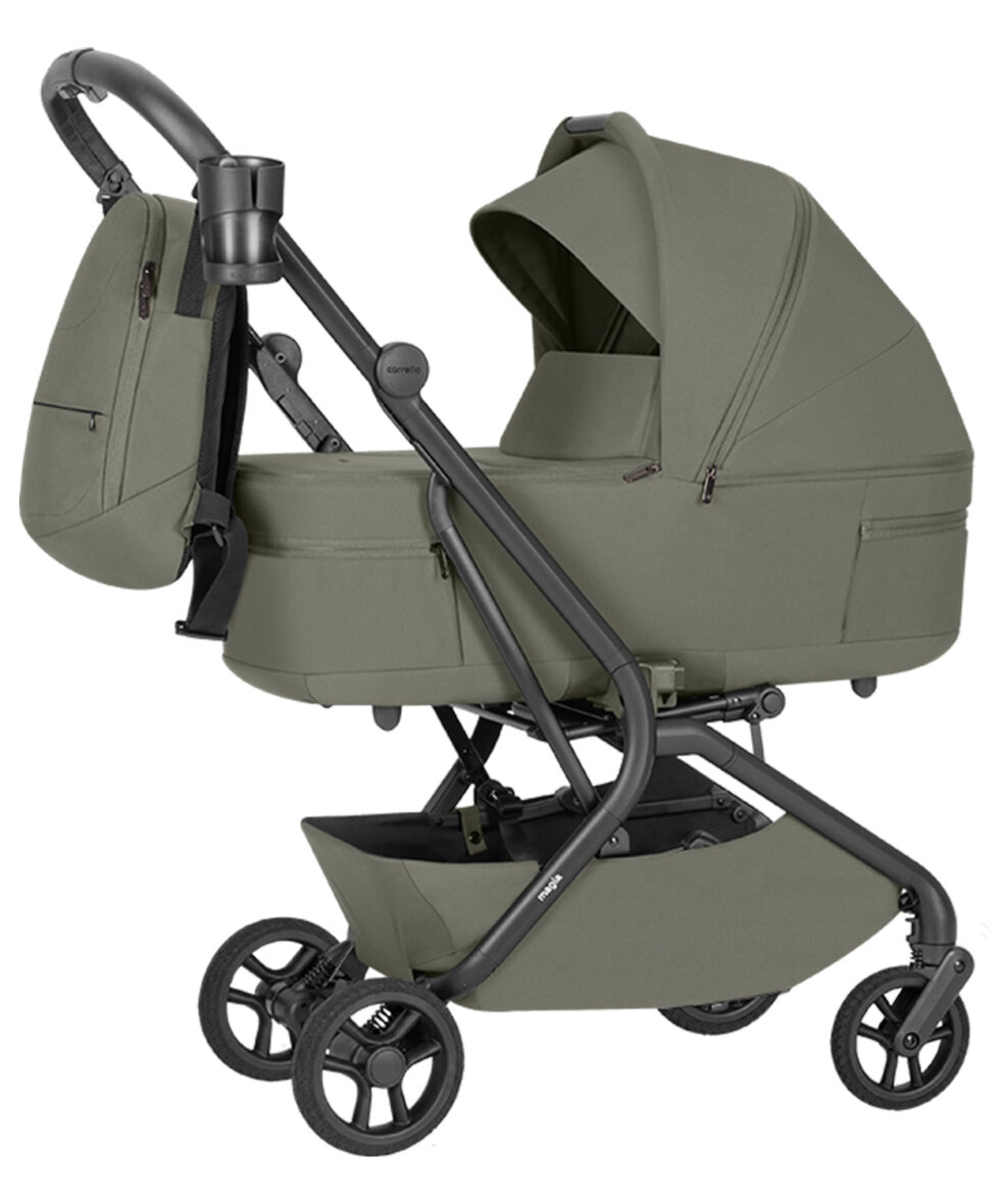 Carucior 2 in 1 Carrello Magia 2.0 Malted Green tiny tots bebe magazin carucioare copii cluj, importator oficial carrello romania (2)