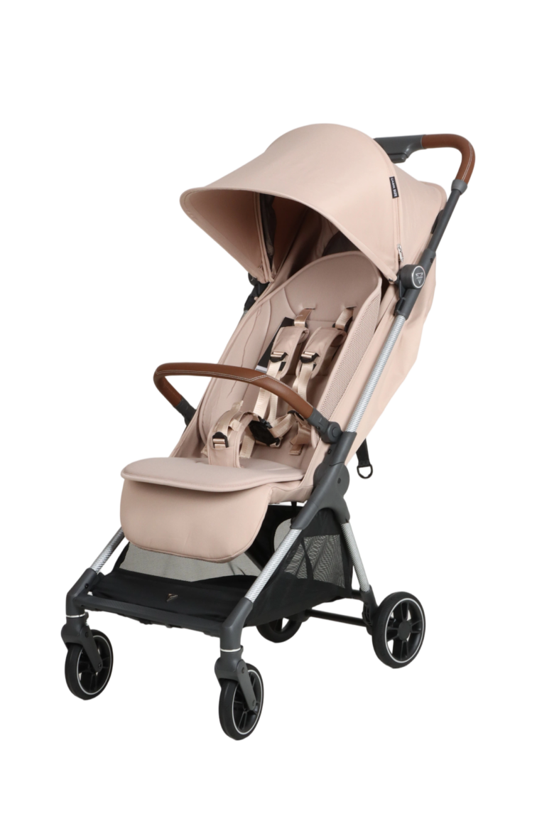 Carucior sport ultracompact Junama Aviator Carbon Beige tiny tots bebe magazin carucioare copii cluj, importator Junama Romania (15)
