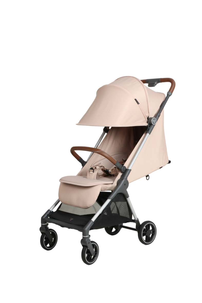 Carucior sport ultracompact Junama Aviator Carbon Beige tiny tots bebe magazin carucioare copii cluj, importator Junama Romania (16)
