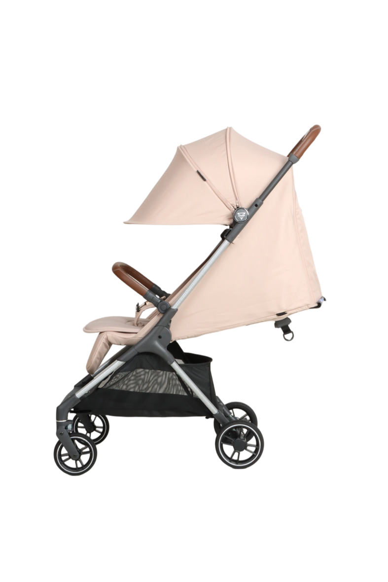 Carucior sport ultracompact Junama Aviator Carbon Beige tiny tots bebe magazin carucioare copii cluj, importator Junama Romania (17)