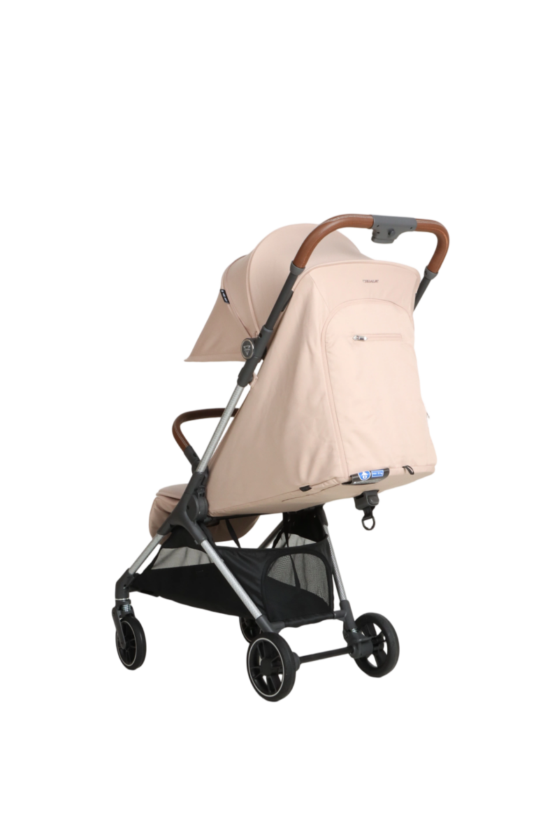 Carucior sport ultracompact Junama Aviator Carbon Beige tiny tots bebe magazin carucioare copii cluj, importator Junama Romania (18)
