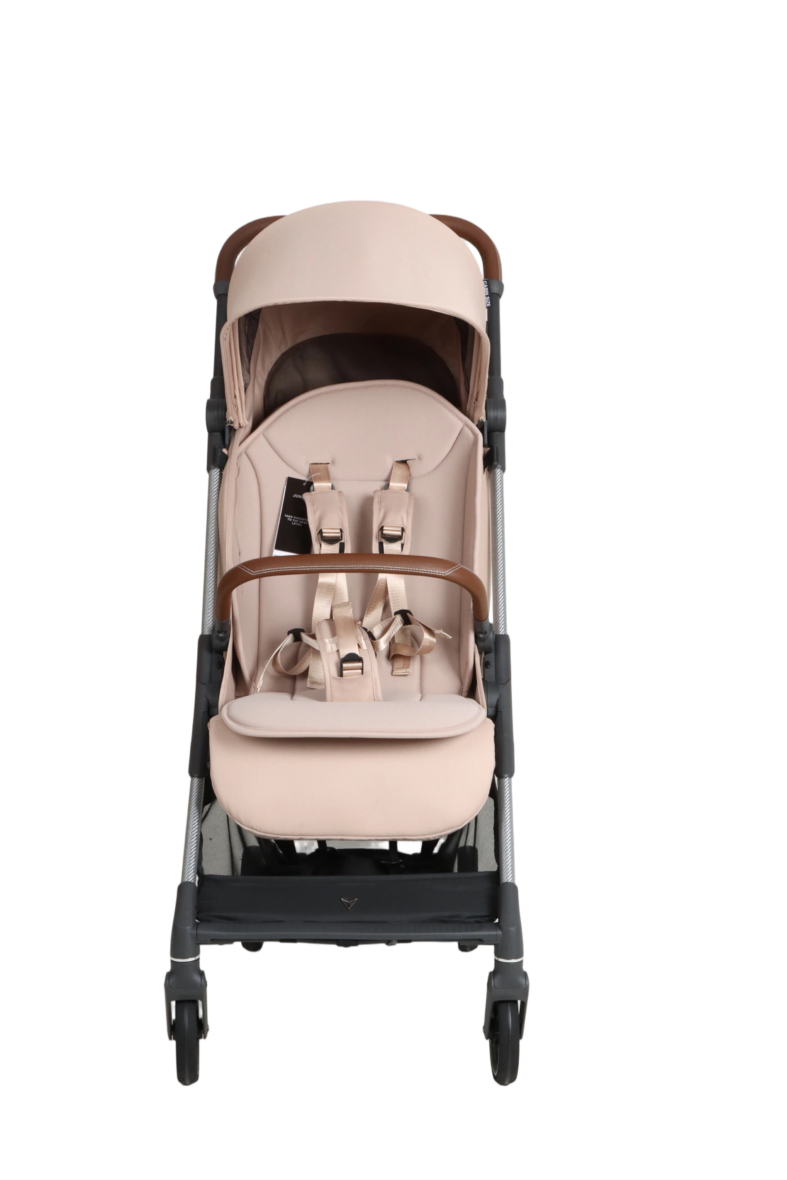 Carucior sport ultracompact Junama Aviator Carbon Beige tiny tots bebe magazin carucioare copii cluj, importator Junama Romania (8)