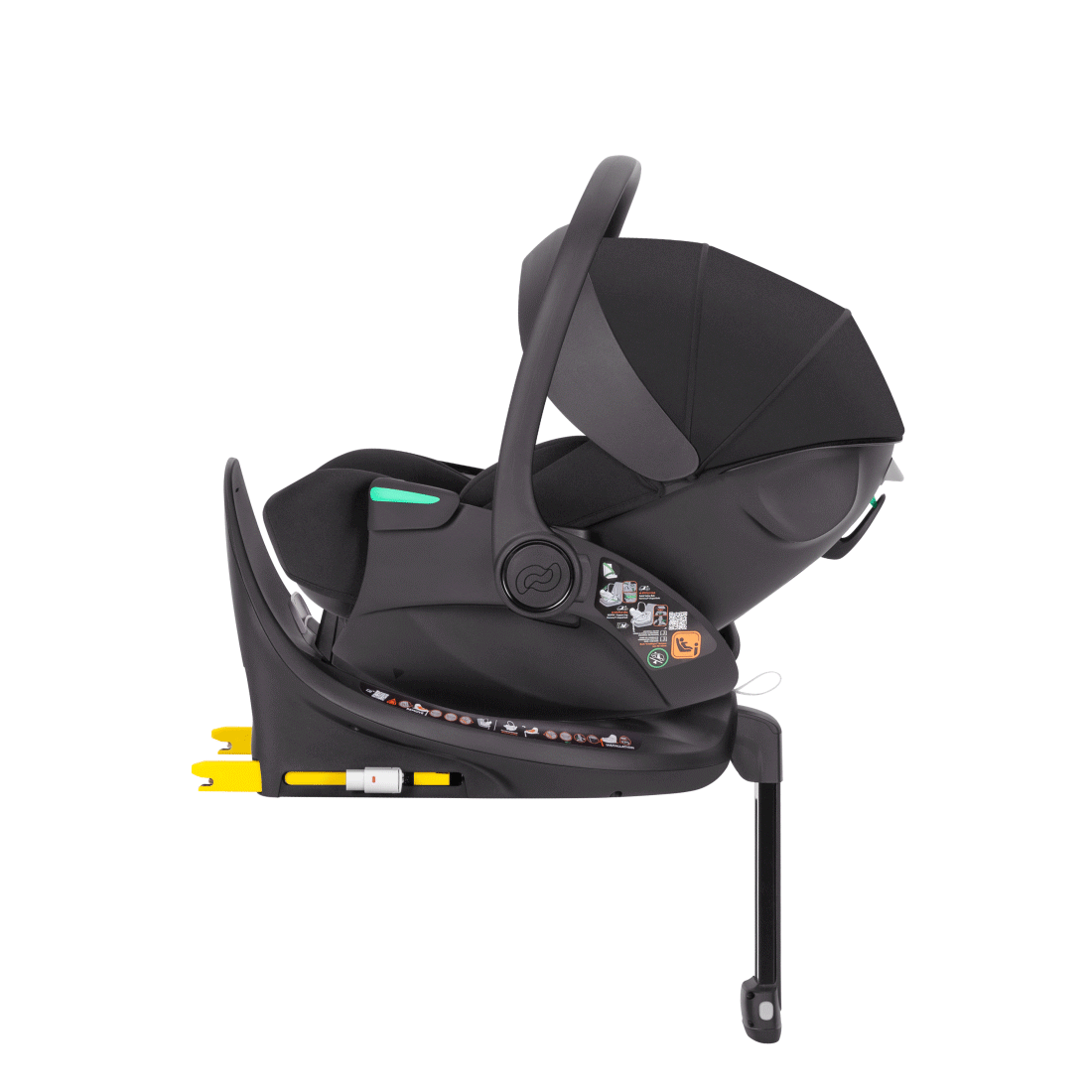 Set bază ISOFIX rotativă și scoică auto înclinabilă Carrello Vega Lite i-Size (40–87 cm) tiny tots bebe magazin carucioare copii cluj , importator official Carrello Romania (3)
