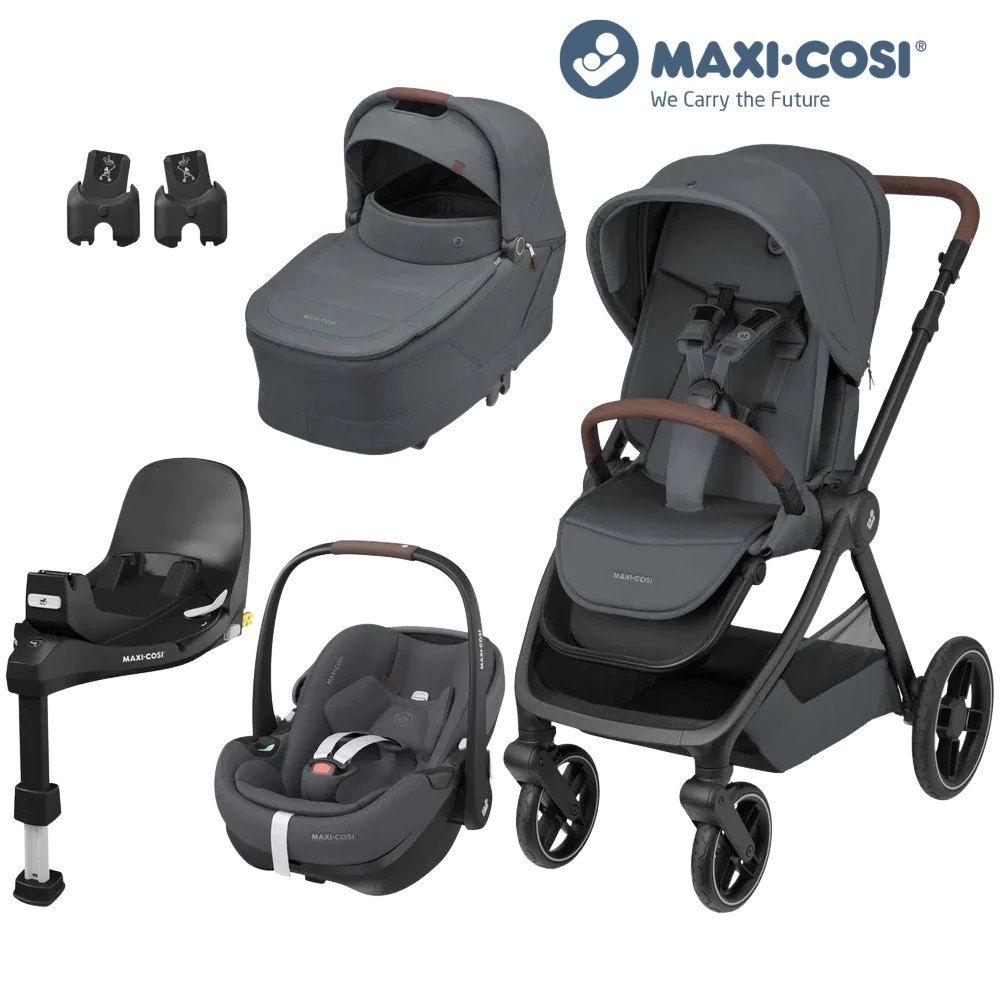 Cărucior 4 în 1 Maxi-Cosi Oxford Graphite 52 Cărucior 4 în 1 Maxi-Cosi Oxford Graphite
