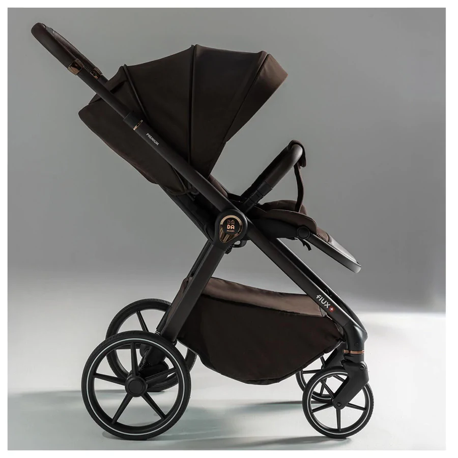 Carucior pentru copii 2 in 1 Dada Prams Chocolate Tiny Tots Bebe Magazin Carucioare Cluj, Importator Dada Prams Romania (1)