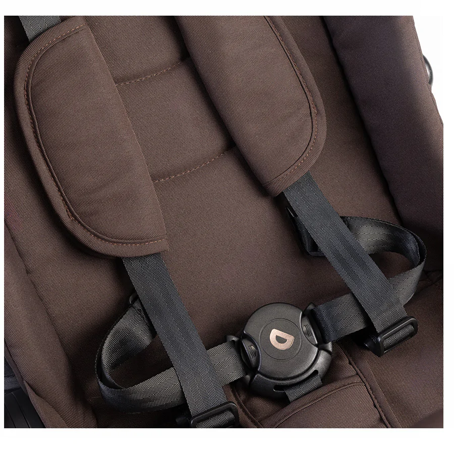 Carucior pentru copii 2 in 1 Dada Prams Chocolate Tiny Tots Bebe Magazin Carucioare Cluj, Importator Dada Prams Romania (2)