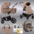 Carucior pentru copii 3 in 1 Dada Prams Flux Beige