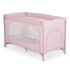 Patut pliabil cu un singur nivel 120x60 cm Uno Pink