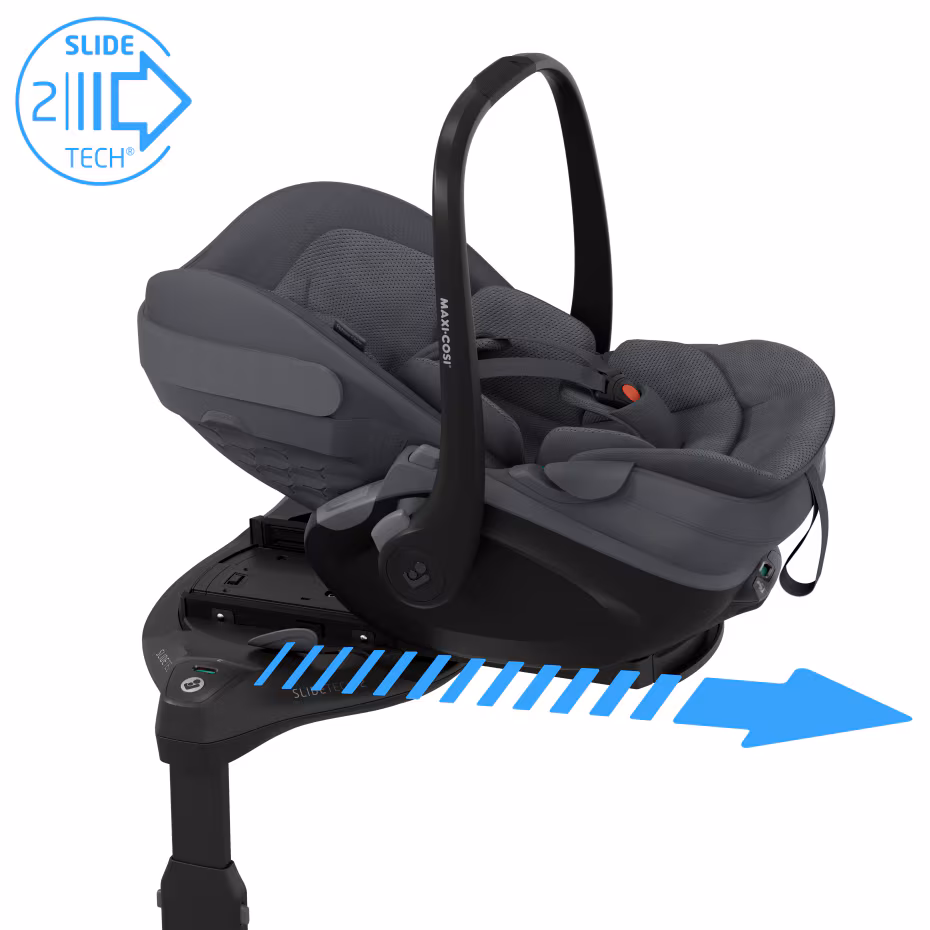 Scoica auto inclinabila Maxi-Cosi Pebble Slide Pro Graphite tiny tots bebe magazin carucioare copii cluj (1)