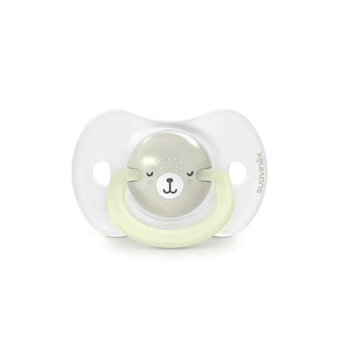 Set 2 suzete fiziologice Suavinex Wild&Free SX PRO 0-6L Fosforescente Beige tiny tots bebe magazin copii cluj (4)